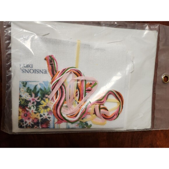 The Gallery Collection Ribbon Embroidery Window Box In Bloom - Picture 2 of 2